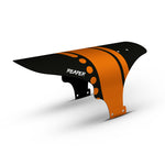 Black with Orange Dots Mudguard