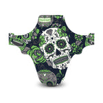 Candy Skull Green Mudguard