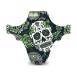 Candy Skull Green Mudguard