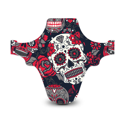 Candy Skull Red Mudguard