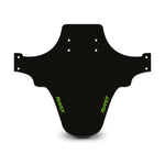 Classic Standard Black & Green Mudguard