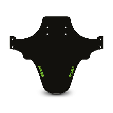 Classic Standard Black & Green Mudguard