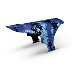 Digital Camo Blue Mudguard