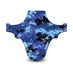 Digital Camo Blue Mudguard