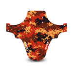 Digital Camo Orange Mudguard