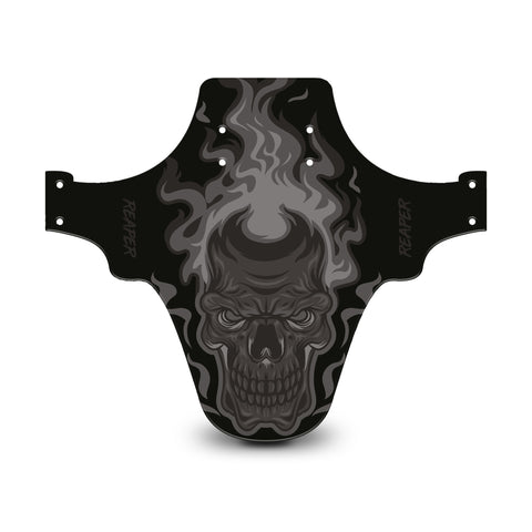 Flaming Skull Mudguard