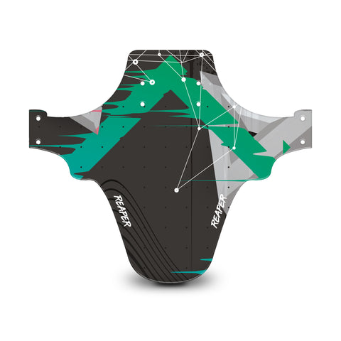 Glitch Green Mudguard