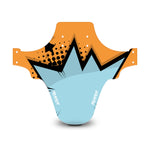 Pop Art Orange & Blue Mudguard