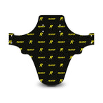 Reaper Logo Pattern Black & Yellow Mudguard