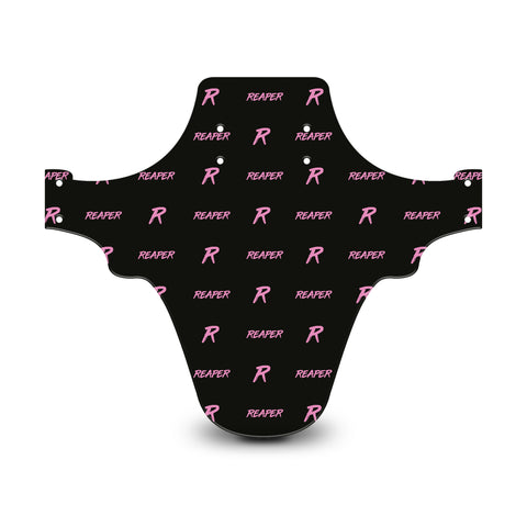 Reaper Logo Pattern Black & Pink Mudguard