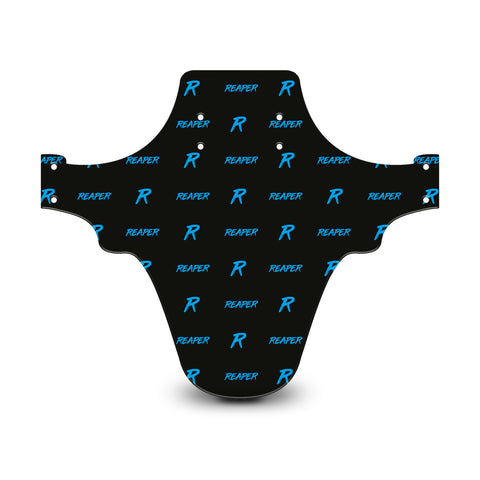 Reaper Logo Pattern Black & Blue Mudguard