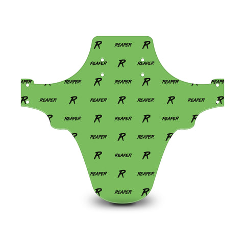 Reaper Logo Pattern Green & Black Mudguard