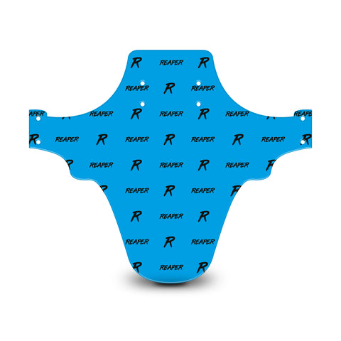 Reaper Logo Pattern Blue & Black Mudguard