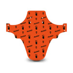 Reaper Skull Pattern Orange & Black Mudguard