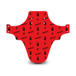 Reaper Skull Pattern Red & Black Mudguard