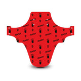 Reaper Skull Pattern Red & Black Mudguard