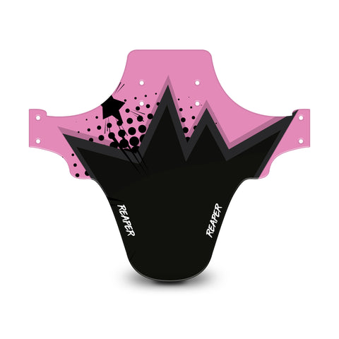 Pop Art Pink & Black Mudguard