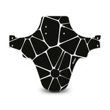 Voronoi Diagram Black & White Mudguard