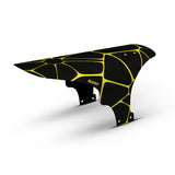 Voronoi Diagram Black & Yellow Mudguard