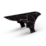 Voronoi Diagram Black & Purple Mudguard