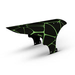 Voronoi Diagram Black & Green Mudguard