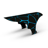 Voronoi Diagram Black & Blue Mudguard