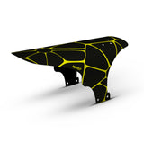 Voronoi Diagram Black & Volt Mudguard