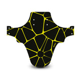 Voronoi Diagram Black & White Mudguard