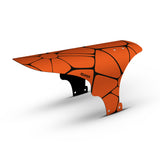 Voronoi Diagram Orange & Black Mudguard