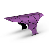 Voronoi Diagram Purple & Black Mudguard