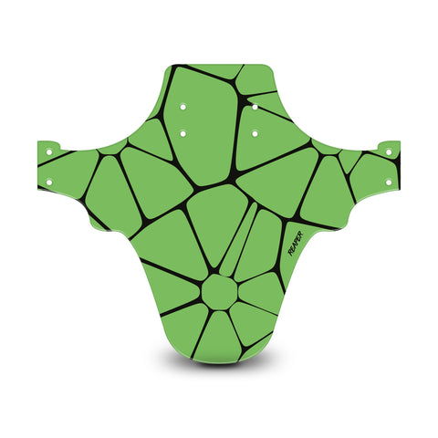 Voronoi Diagram Green & Black Mudguard