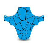 Voronoi Diagram Blue & Black Mudguard