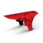 Voronoi Diagram Red & Black Mudguard