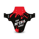 For M*ck's Sake! Red Mudguard