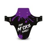 For M*ck's Sake! Purple Mudguard