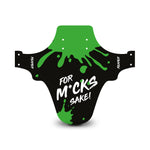 For M*ck's Sake! Green Mudguard