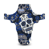 Candy Skull Dark Blue Mudguard