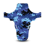 Digital Camo Blue Mudguard