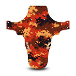 Digital Camo Orange Mudguard